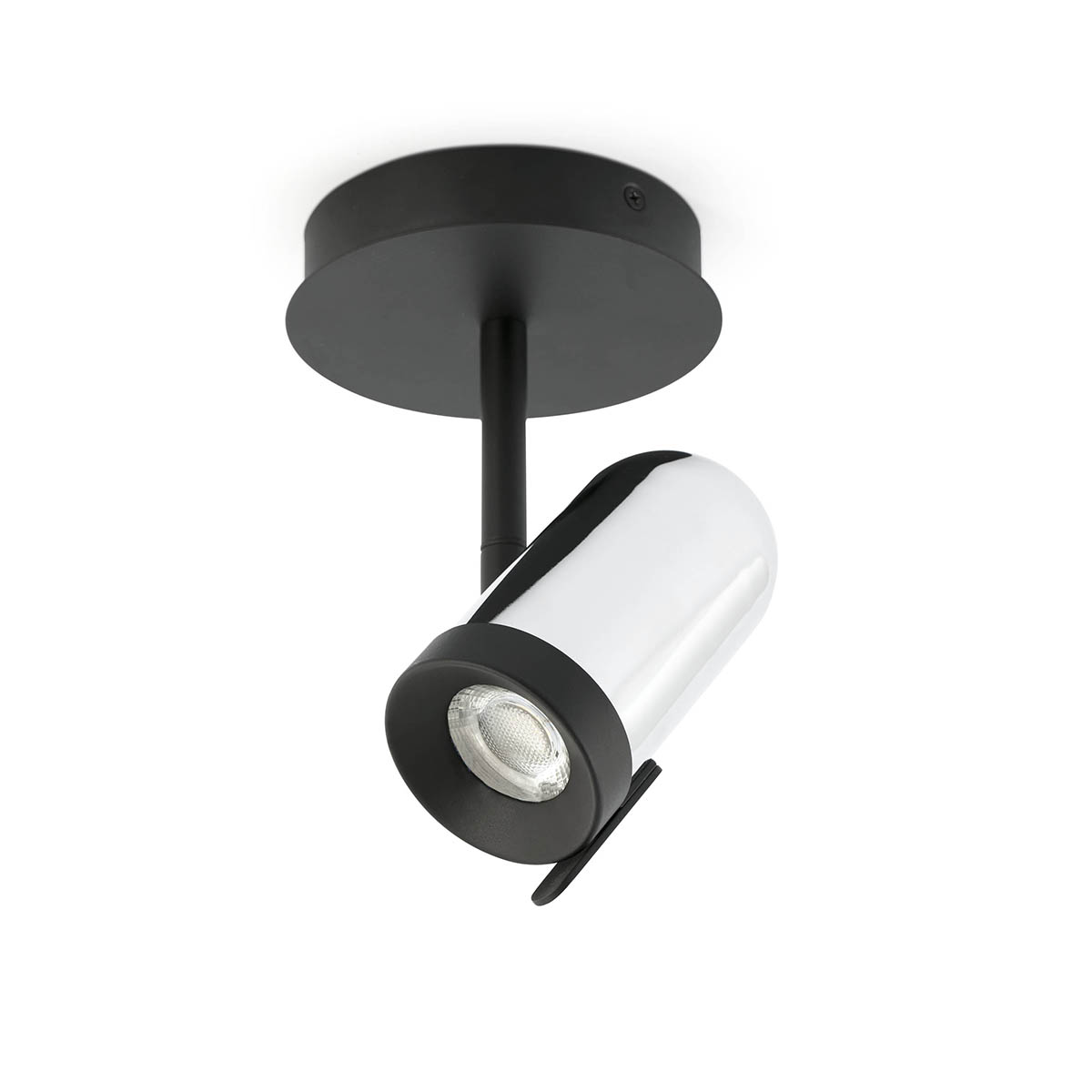 Plafoniera LED moderna cu 1 spot directionabil ORLEANS 1L crom 43531